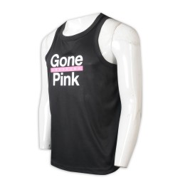 VT240   Design men's Vest T-shirt manufacturing barbell gymnastics fitness contrast printing vest T-shirt factory black VT240   Design men's Vest T-shirt manufacturing barbell gymnastics fitness contrast printing vest T-shirt factory black